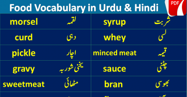 Food Vocabulary and Drinks Vocabulary with Urdu meanings. English vocabulary words PDF. Daily used English words with meanings. Daily use vocabulary words with meaning. Spoken English words list. Vocabulary words with meaning in Urdu.