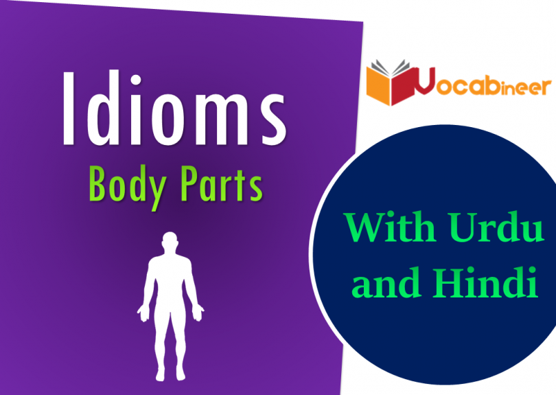 Body parts idioms with Hindi and Urdu meanings PDF. English idoms related to human body parts. Common body parts idioms with sentences and meanings