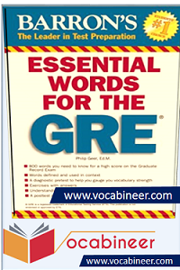 Essential Words For GRE By Barron's Download PDF