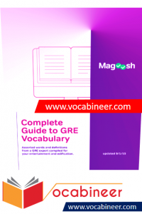Magoosh Complete Guide to GRE Vocabulary eBook