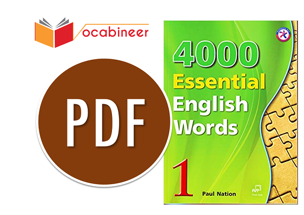 4000 Essential English words 1 PDF Book Download with MP3 guide. Download 4000 Essential English words 1 for absolutely free.