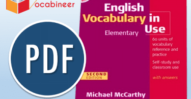 Download Elementary English Vocabulary in Use eBook, Elementary English Vocabulary in use first edition PDF