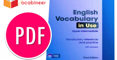 Cambridge English Vocabulary In Use Third Edition Download PDF, English vocabulary in Use upper intermediate third edition PDF, English Vocabulary in use Download PDF