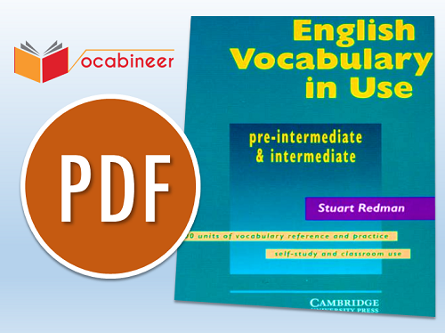 Cambridge University Press English Vocabulary In Use PDF, Pre intermediate and intermediate English vocabulary in use PDF