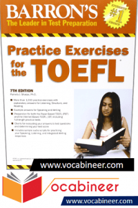 BARRON’S PRACTICE EXERCISES FOR THE TOEFL IBT PDF