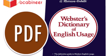 Webster's Dictionary of English Usage Download PDF