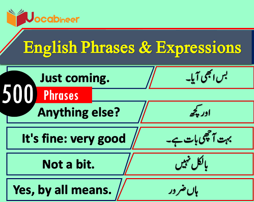 Short English Phrases Expressions In Hindi Urdu Pdf