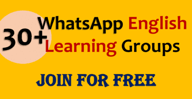 WhatsApp English Learning Groups Join For Free, Whatsapp Groups join Free, Whatsapp English Groups, Whatsapp Knowledge Groups