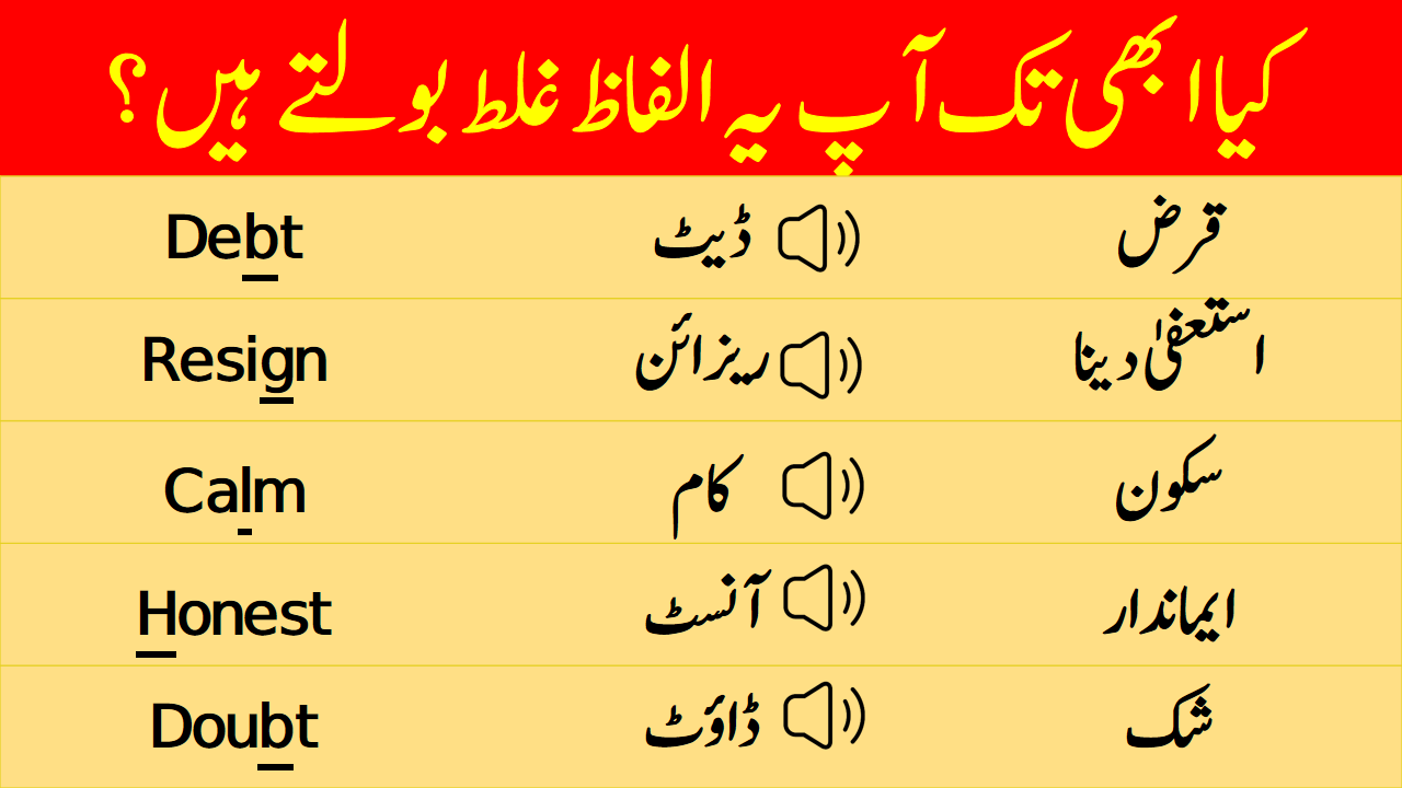 Vocabineer - 1200 Common Verbs with Urdu Meaning Download