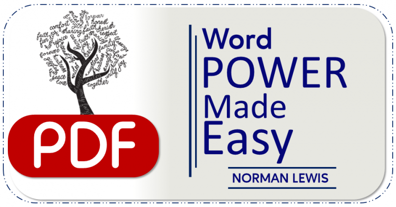 Word Power Made Easy by Norman Lewis Download PDF