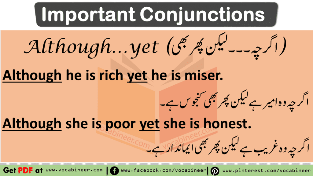 Use of Important Conjunctions watch video lesson with Urdu & Hindi Explanation Download PDF Lesson. Learn use of important conjunctions and their uses with Examples in Urdu & Hindi translation, Spoken English Course in Urdu and Hindi, English Grammar in Urdu, English Vocabulary Words in Urdu & Hindi, Urdu Words, Hindi Words, Parts of speech in Urdu, Parts of speech, English Vocabulary Words, English Grammar, Spoken English Course