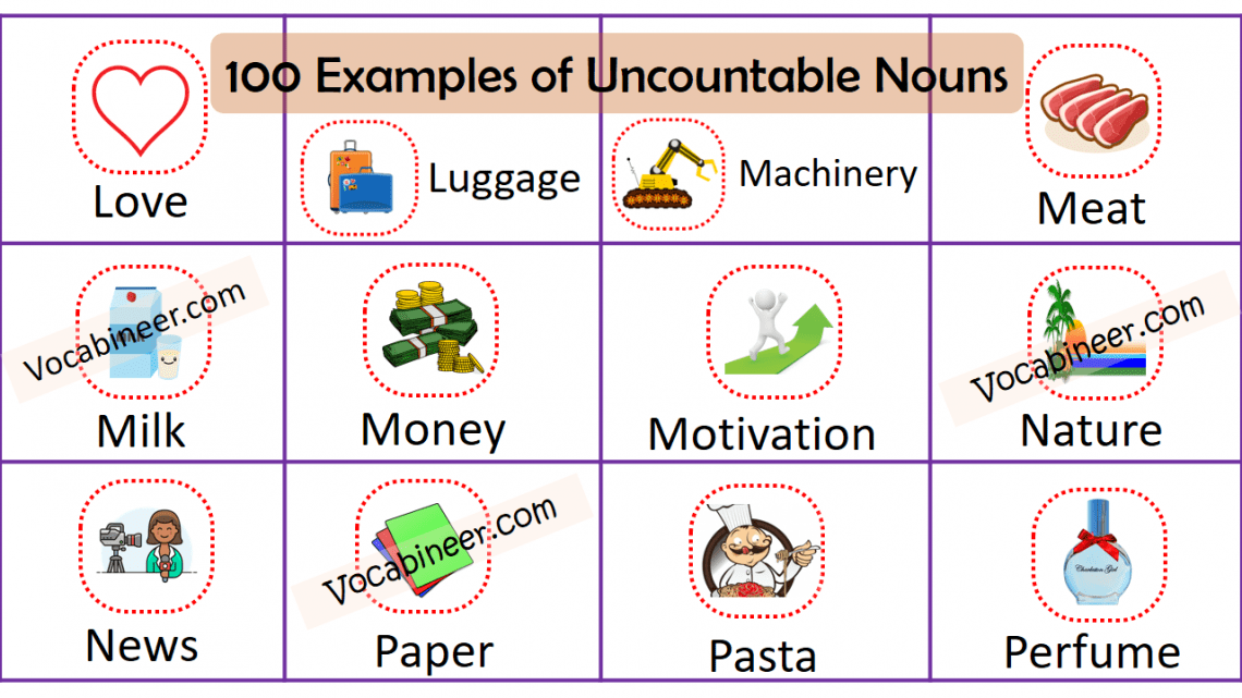why homework is uncountable noun