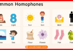 300 Common Homophones List with Meanings in English