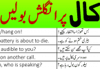 phone call English sentences