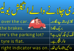 Driving Related English to Urdu Sentences