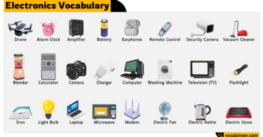 Electronics Vocabulary in English – Learn Device Names