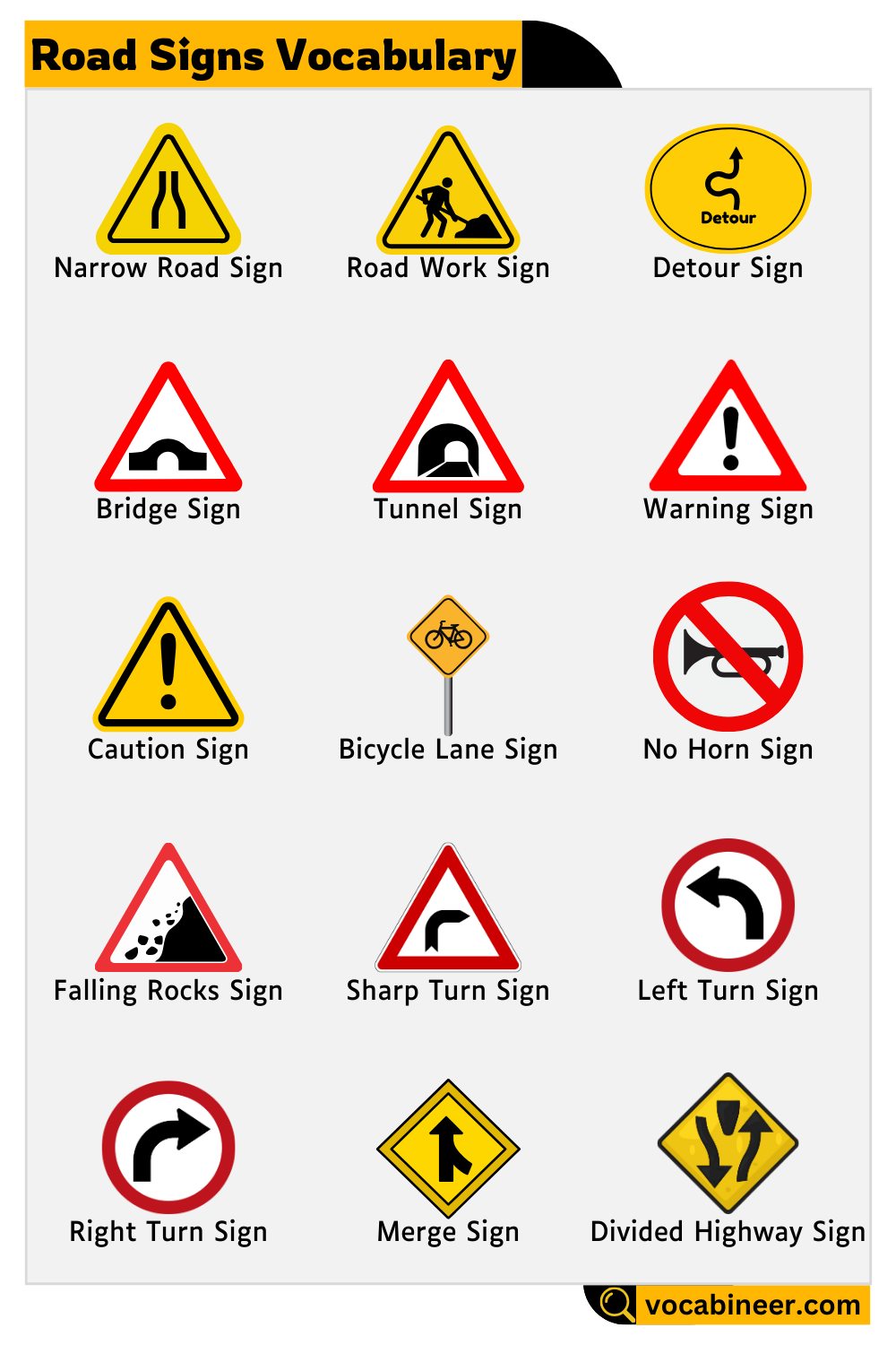 What Do Diffe Road Signs Mean Infoupdate What Do Diffe Road Signs Mean Infoupdate
