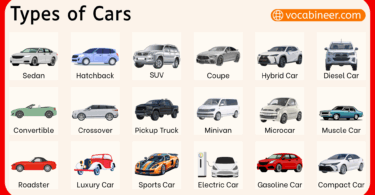 Types of Cars Names and their Pictures