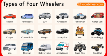 Different Types of Four Wheelers with their Pictures
