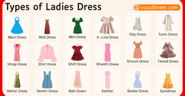 Different Types of Ladies Dress with Pictures