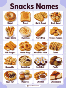 Snacks Types Names 40+ Types of Snacks with Names & Examples: Easy Guide