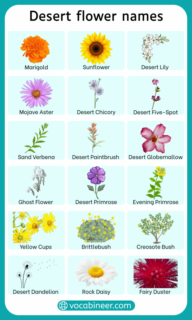 Desert Flower Names | Types & Pictures of Desert Blooms