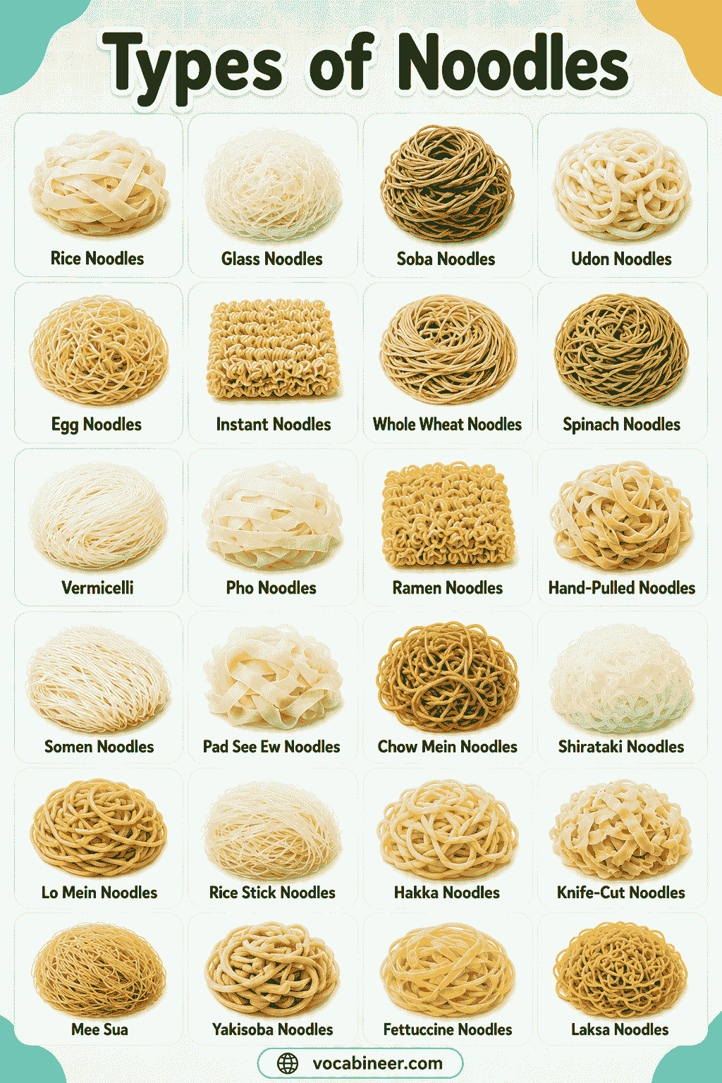 Noodle Names from Around the World: A Global Food Guide