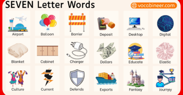7 Letter Words in English | List of 1100+ Unique Words for Kids
