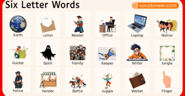 2000 Six Letter Words in English for Kids with Meanings
