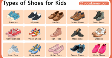 Types Of Shoes For Kids with their Pictures