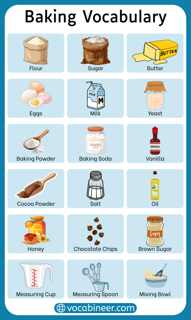 100+ Bakery Items Names List with their Pictures