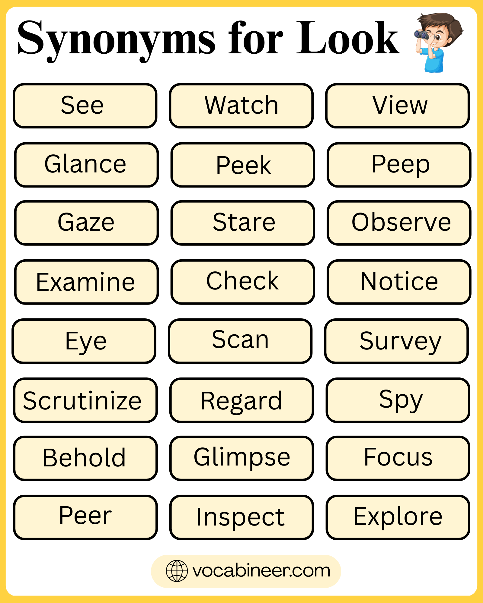 Looking Words Looking Words