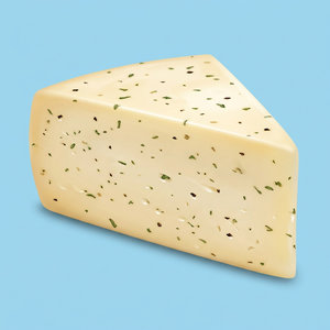 Flavored cheeses