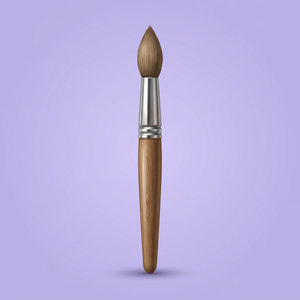 Round Paint Brush