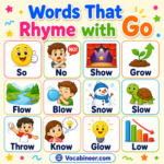 Words That Rhyme with Go: 100 Perfect Rhymes