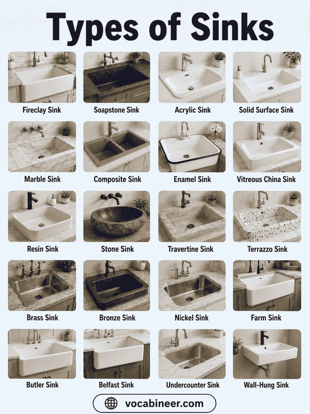 Best Sink Types for Different Spaces