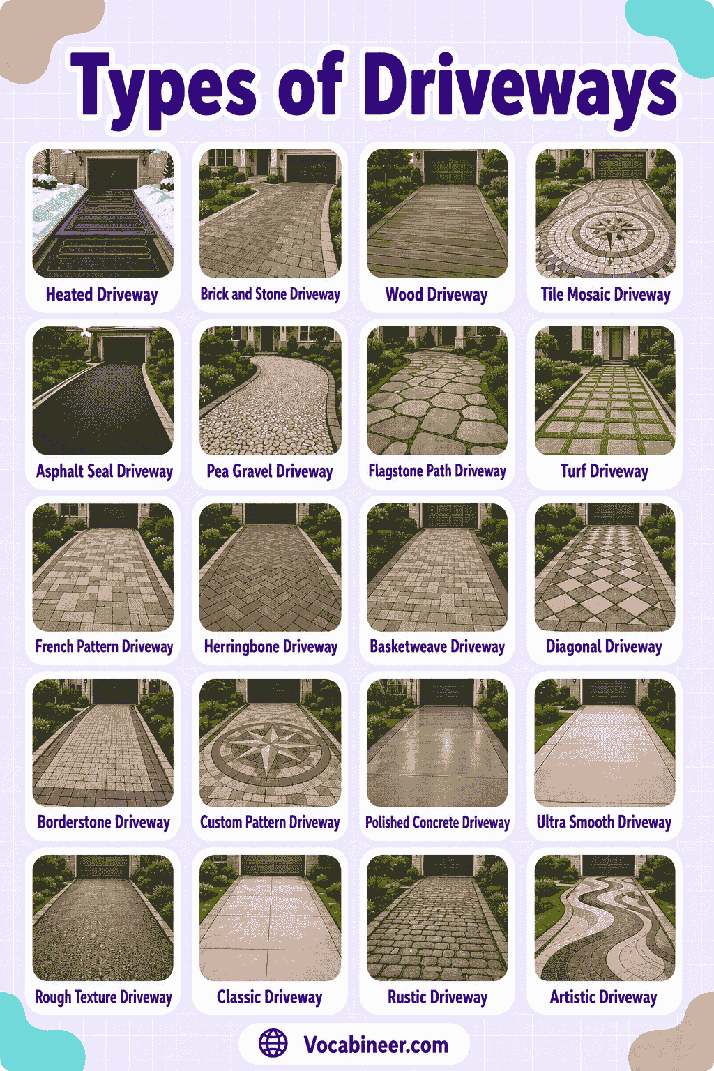 Common Types of Driveways and Their Uses
