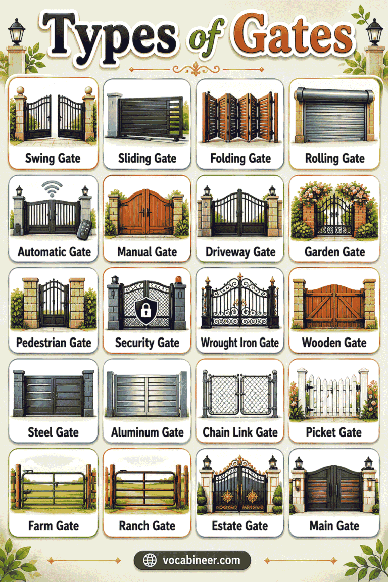 Different Gate Designs and Types with Pictures