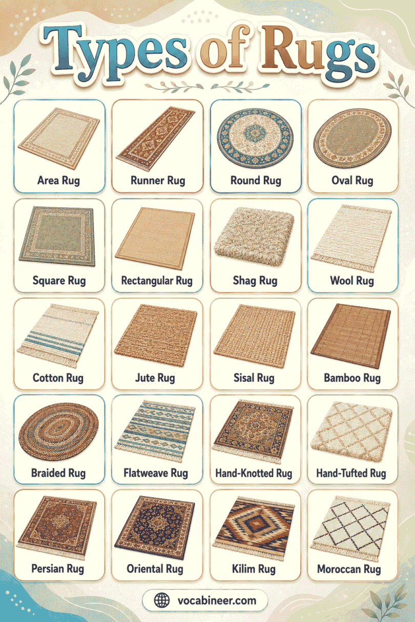 Random Rug Names Different Types of Rugs with Names and Pictures