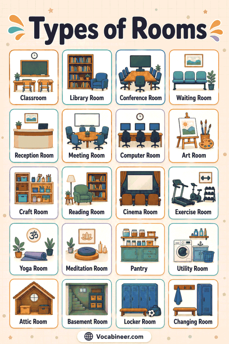 50+ Types of Rooms in a House with Pictures