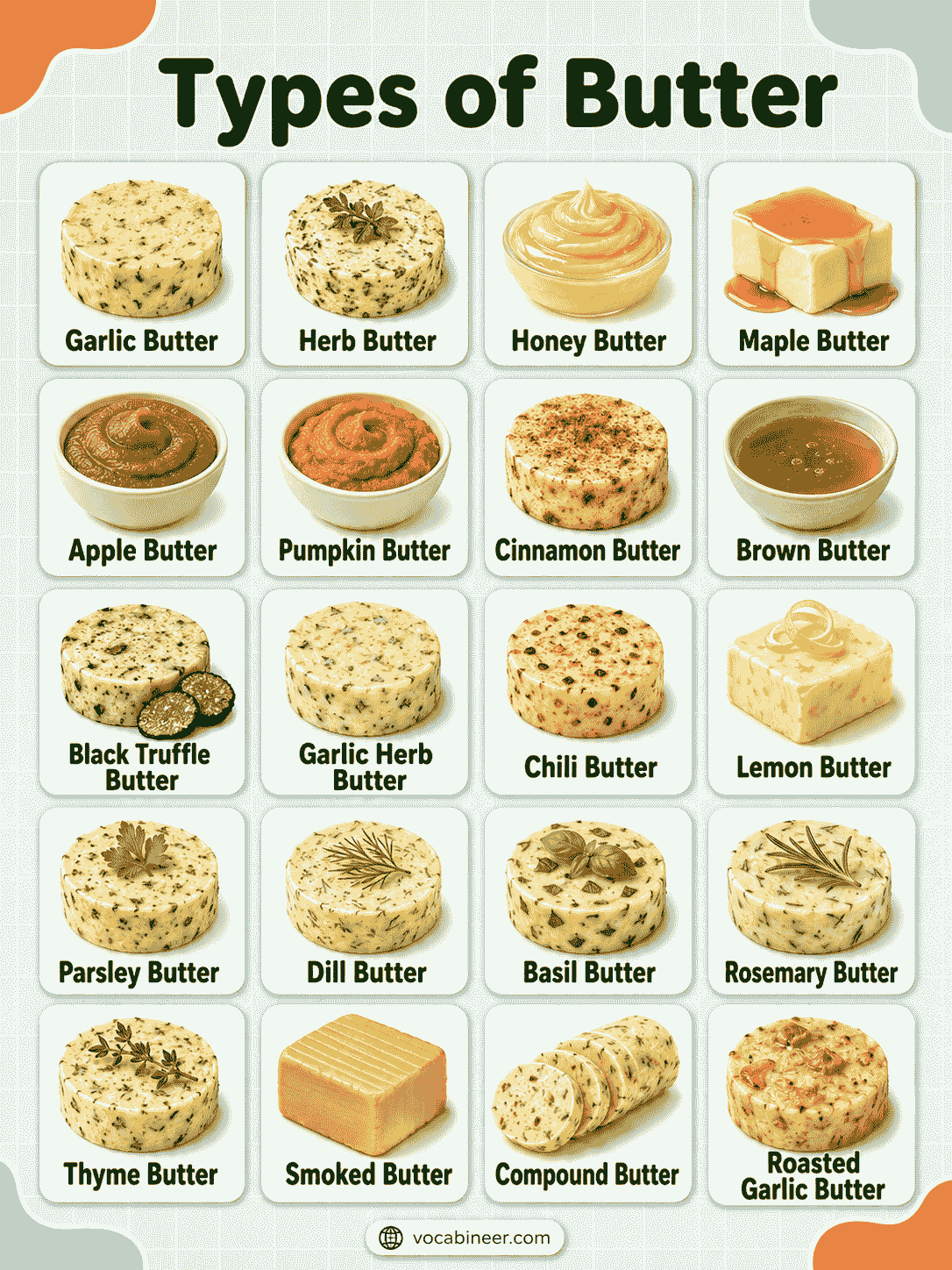 Different Types of Butter Explained for Everyday Use