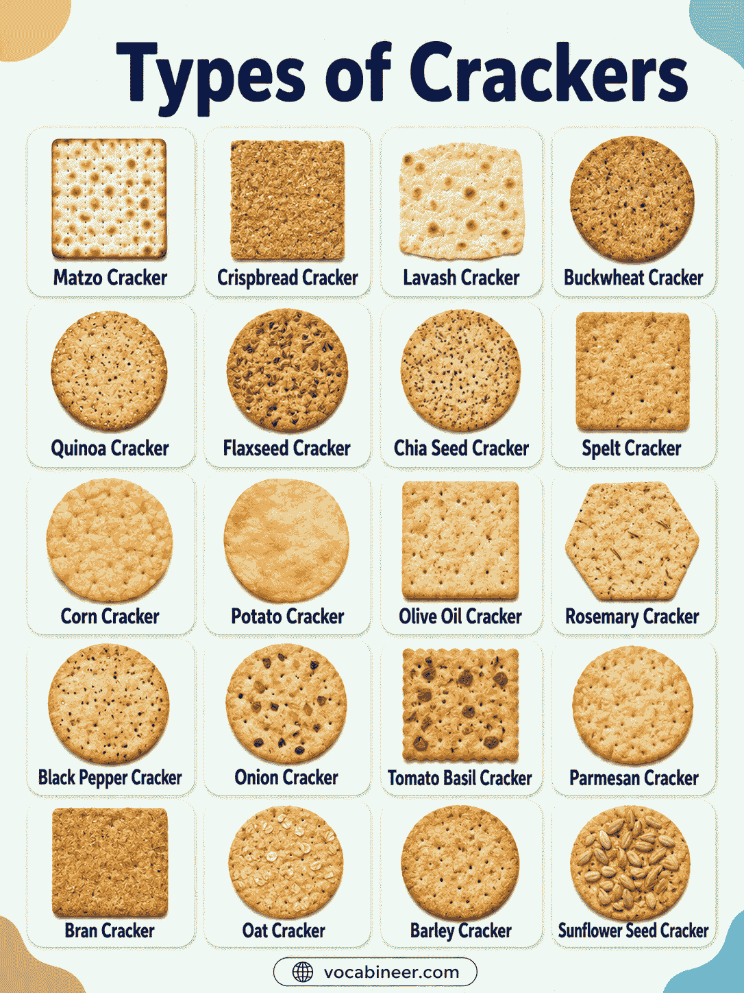 Types of Crackers: Names, Textures, Uses, and Differences