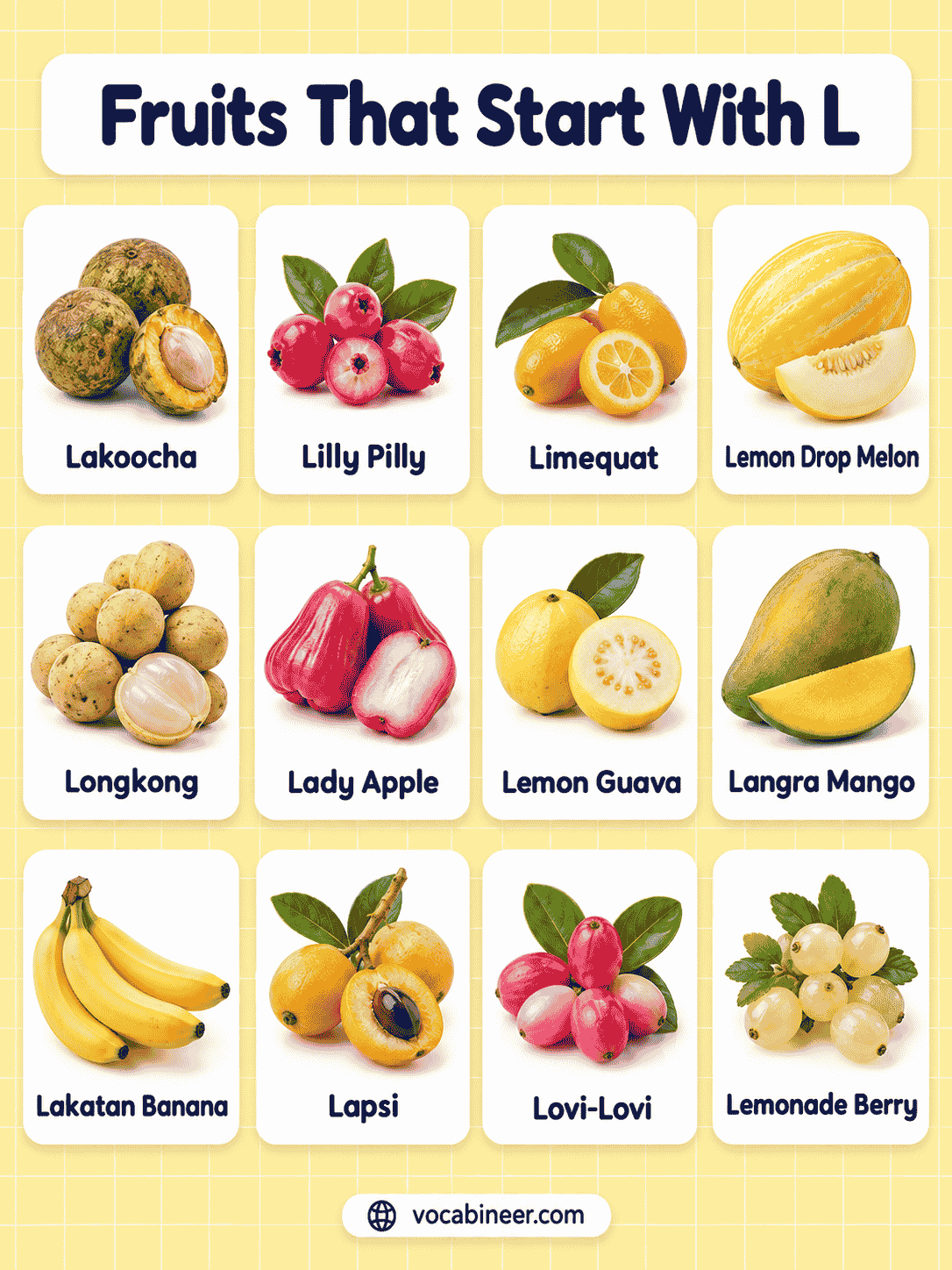 Tropical and Unusual Fruits That Start With L